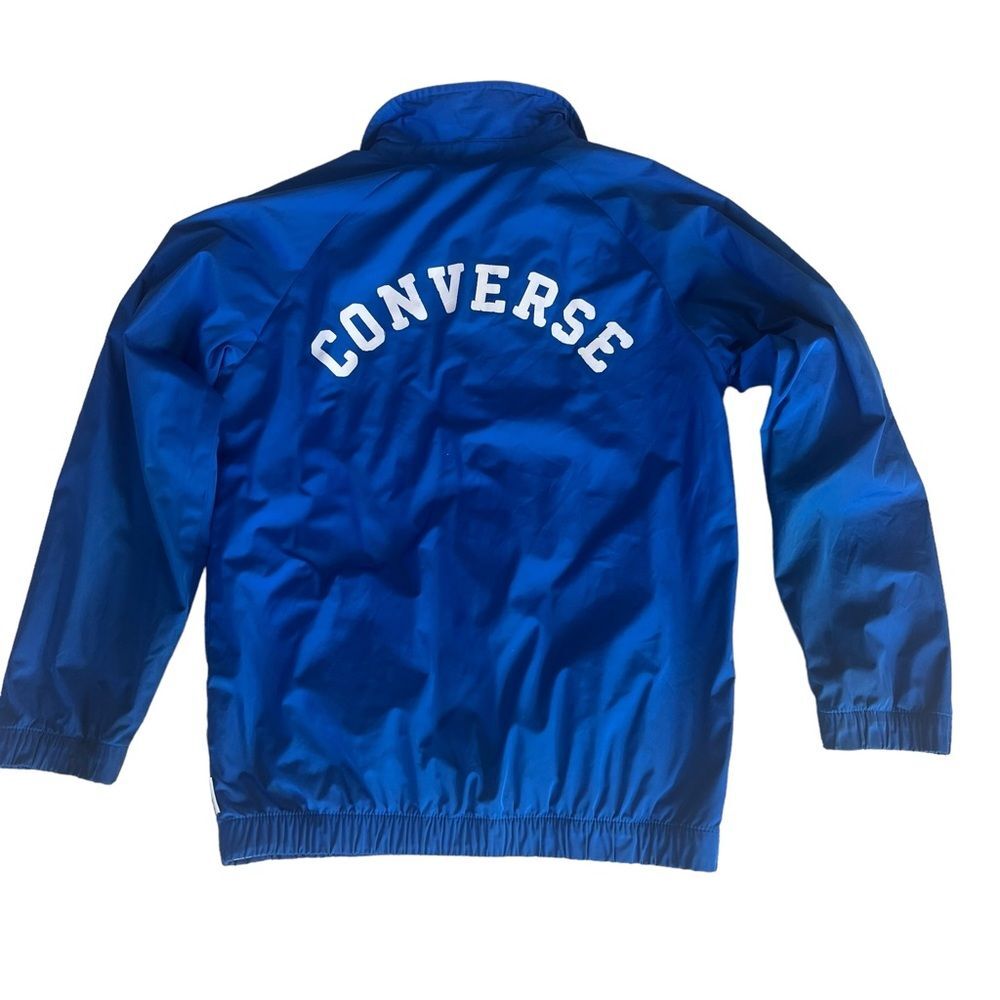 Converse Royal Blue Lined Windbreaker Youth M (10-12 years)